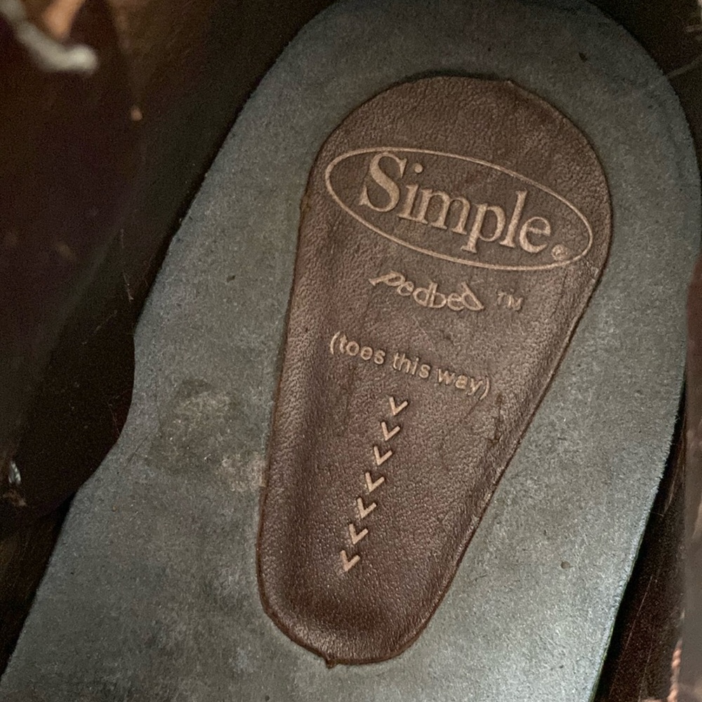 Vintage Simple “Pedbed” Western Slip-On Booties. Size 8.5. - Picture 8 of 10